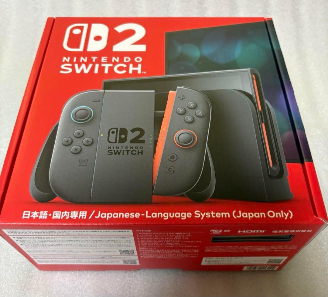 Switch2本体 新品未開封（日本語・国内専用）本体