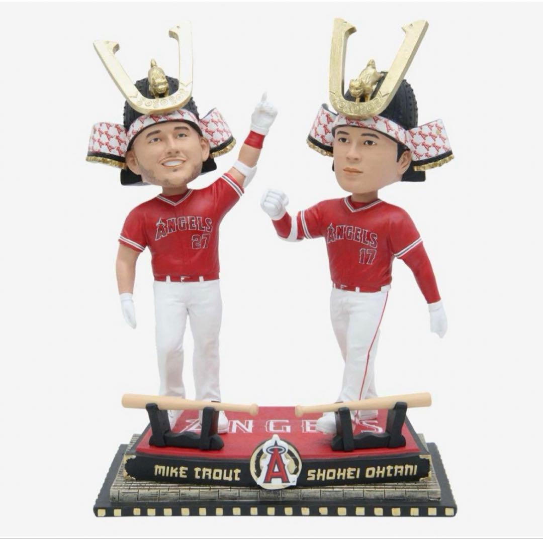 【限定】大谷翔平 & マイク・トラウトボブルヘッド