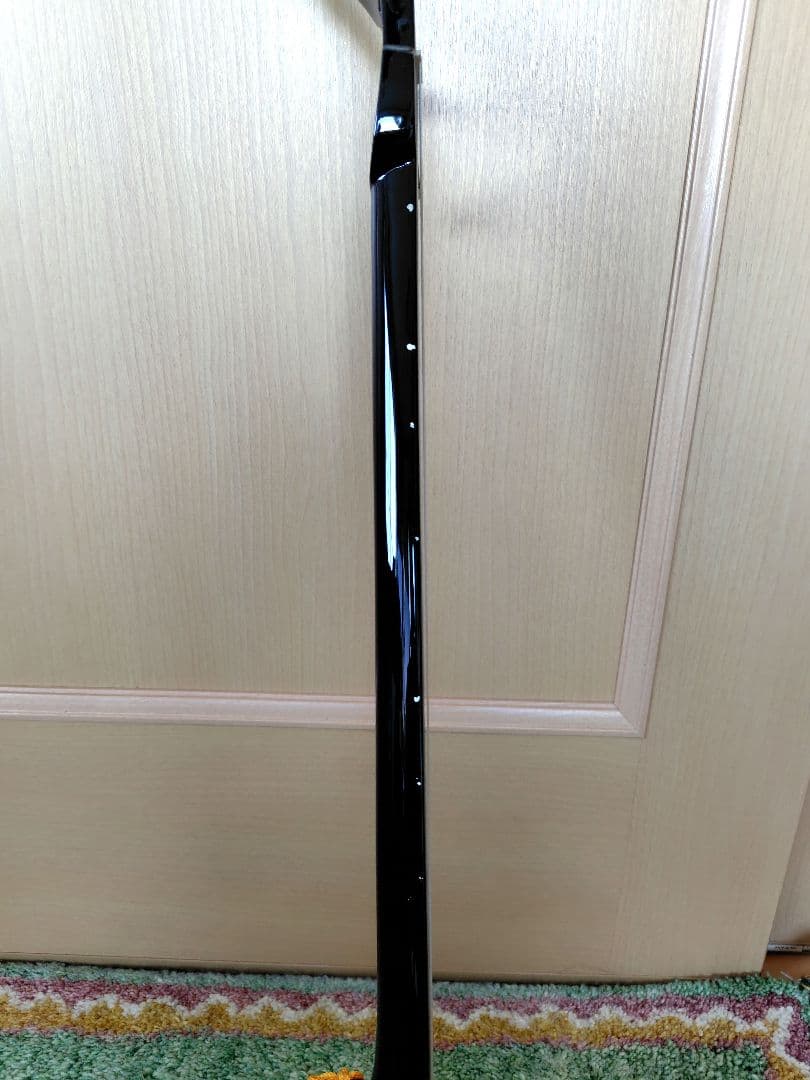 三線本体 人工皮革 蛇皮模様 ハードケース付き