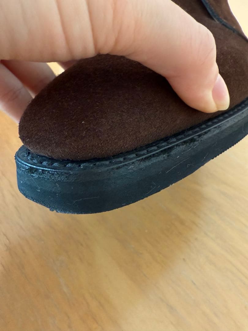 JOHN LOBB LOPEZ ロペス スエードローファー ブラウン