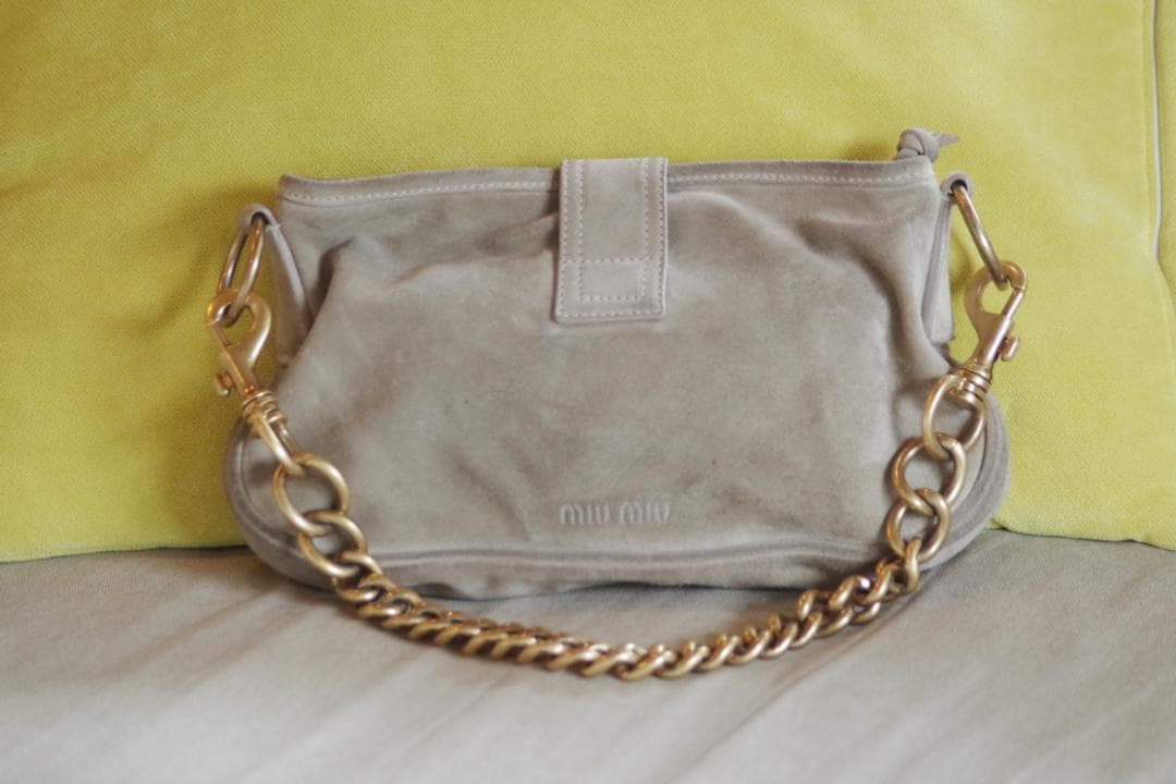 ミュウミュウ　miumiu チェーンバック　ジャマンピエッシュ　ハンドバッグ