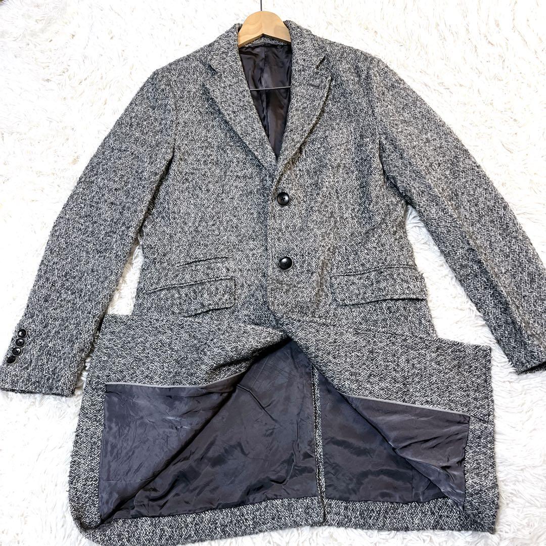 たから‼️epoca uomo エポカウォモ ツイード チェスターコート