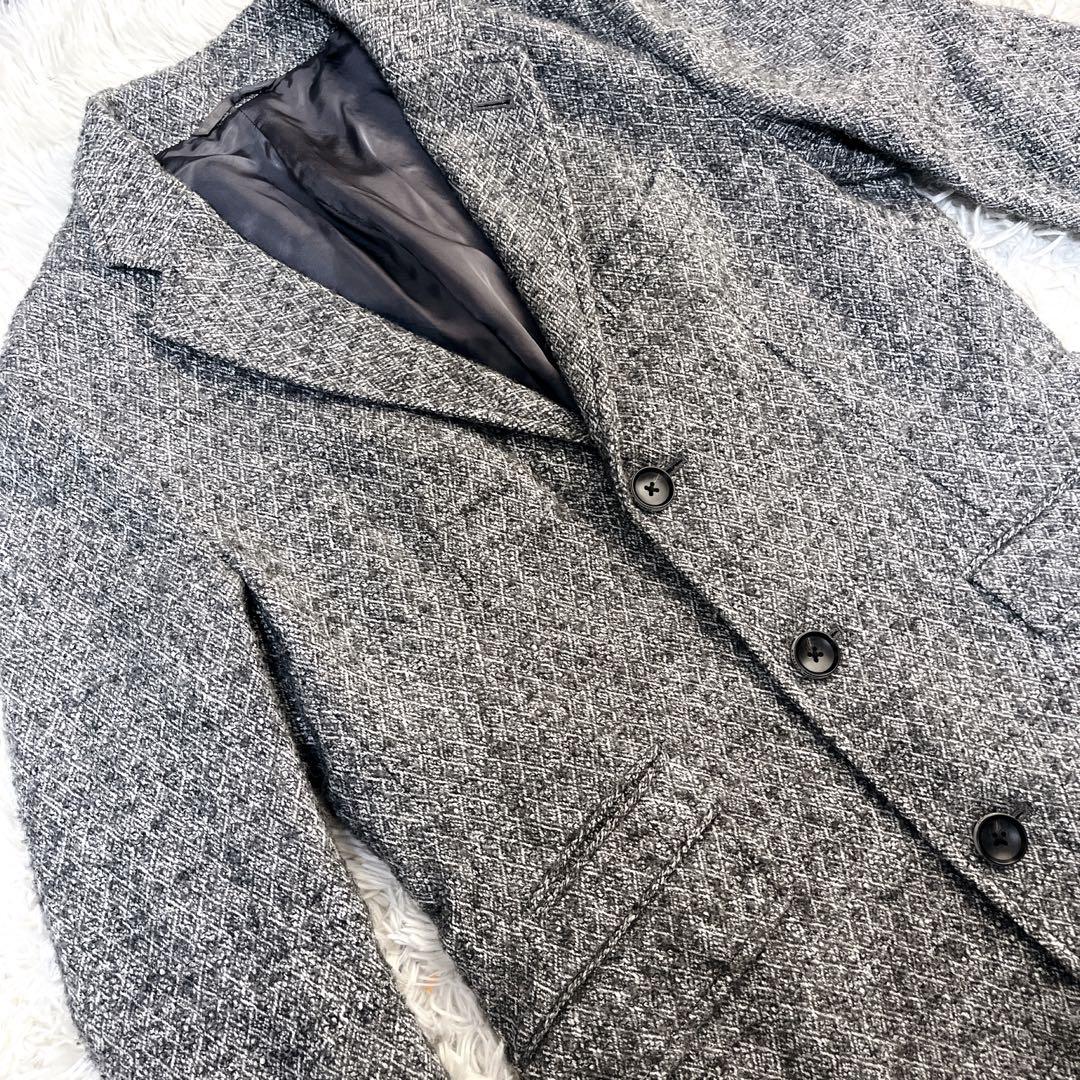 たから‼️epoca uomo エポカウォモ ツイード チェスターコート