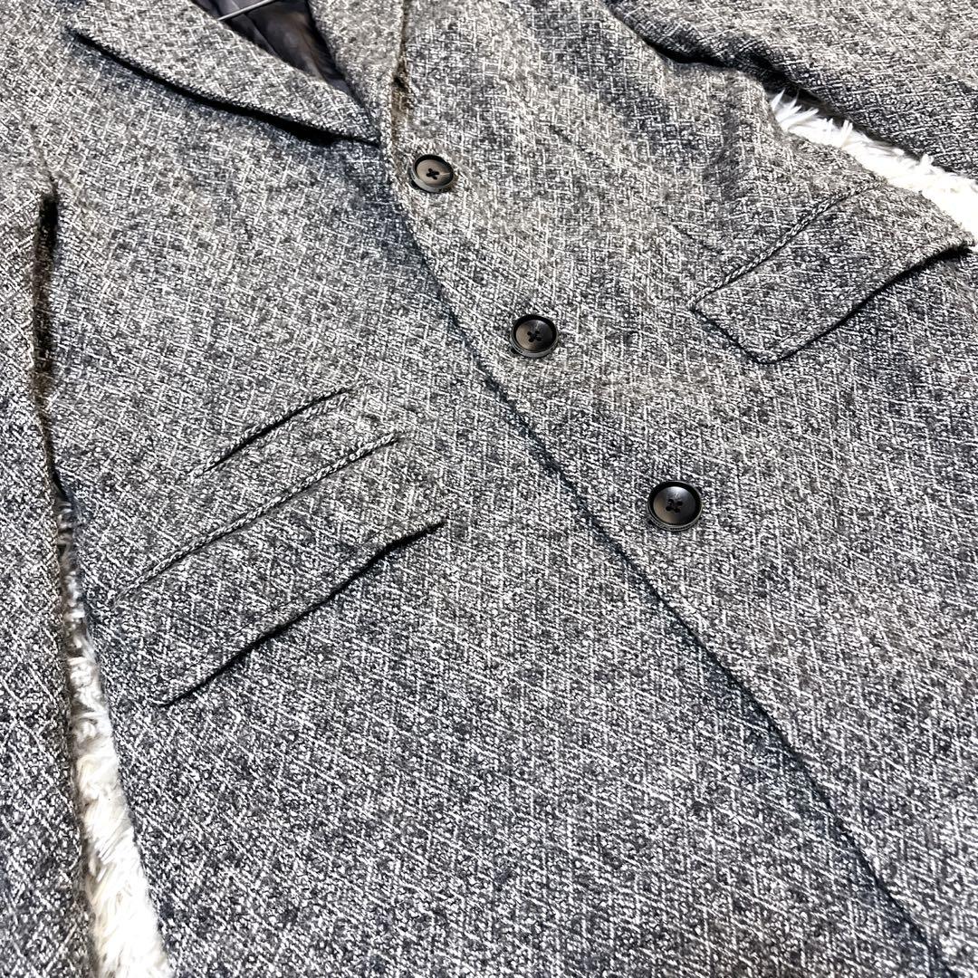 たから‼️epoca uomo エポカウォモ ツイード チェスターコート