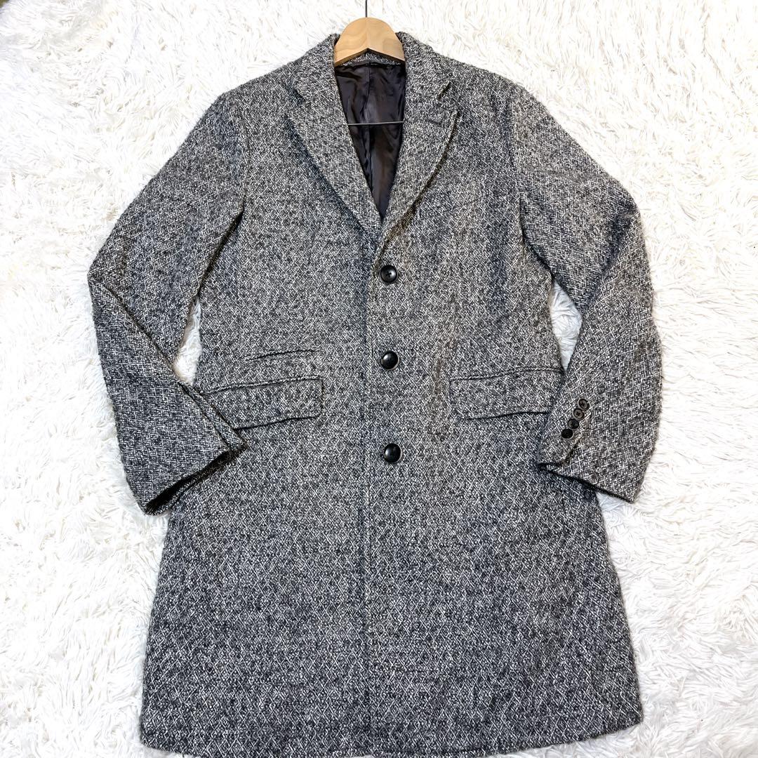 たから‼️epoca uomo エポカウォモ ツイード チェスターコート