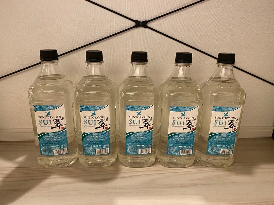 SUNTORY 翠ジン1800ml ペット5本セット
