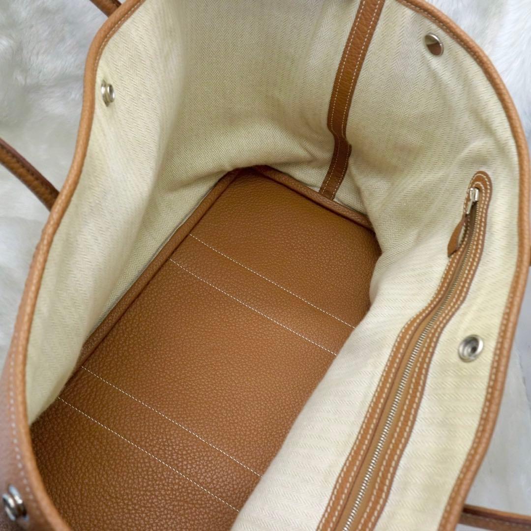 ✨新品展示品✨HERMES❤️ガーデンパーティPM♪ネゴンダ✨超人気ゴールド