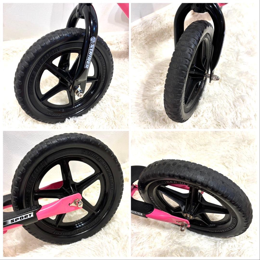 STRIDER SPORTS ピンク　ストライダー　ロングポスト付