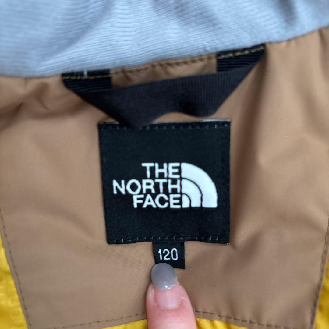 値下げ！THE NORTH FACE フード付きジャケット ブラウン　120