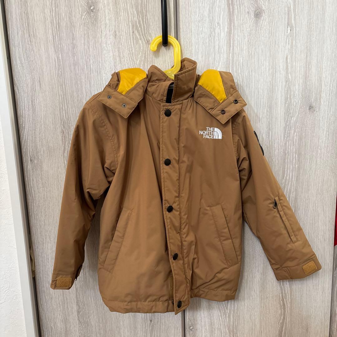 値下げ！THE NORTH FACE フード付きジャケット ブラウン　120