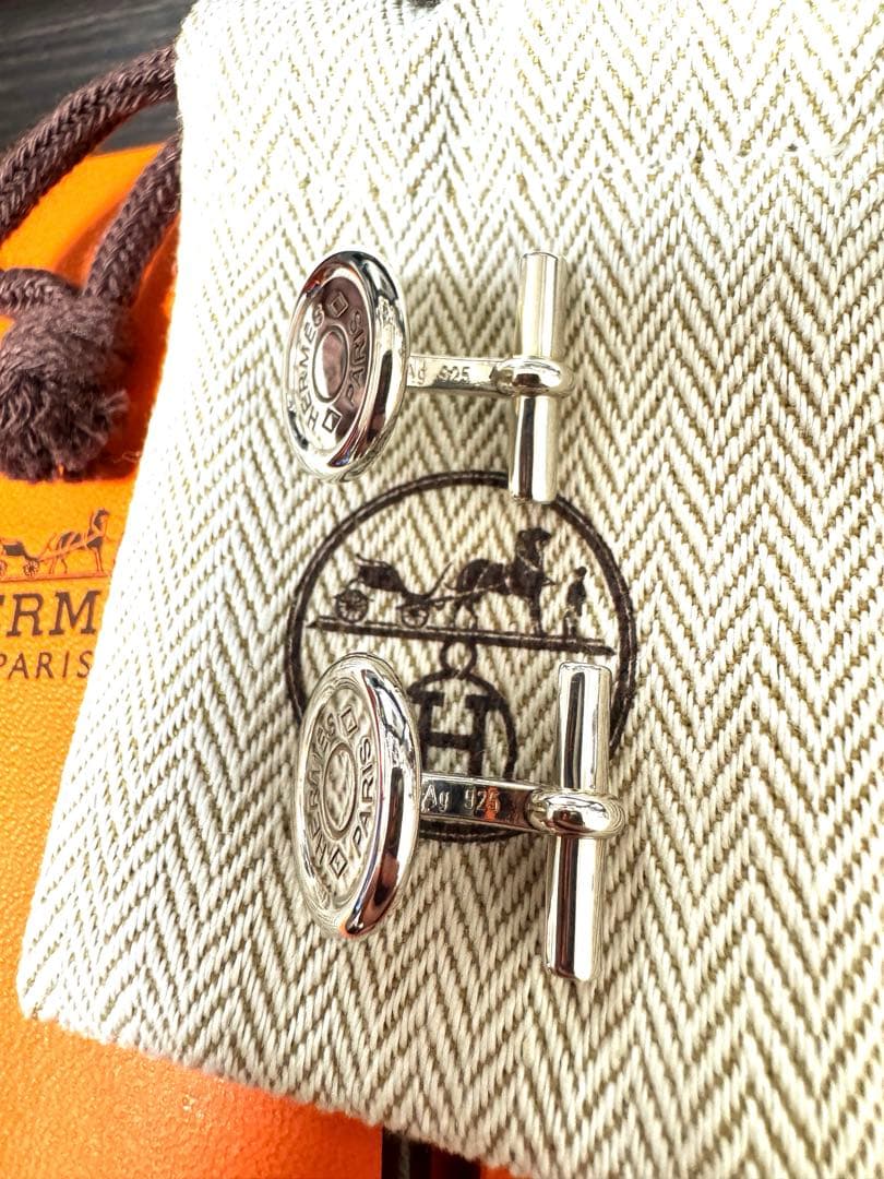 【最終値下げ！】HERMÈS エルメス セリエ カフス シルバー925