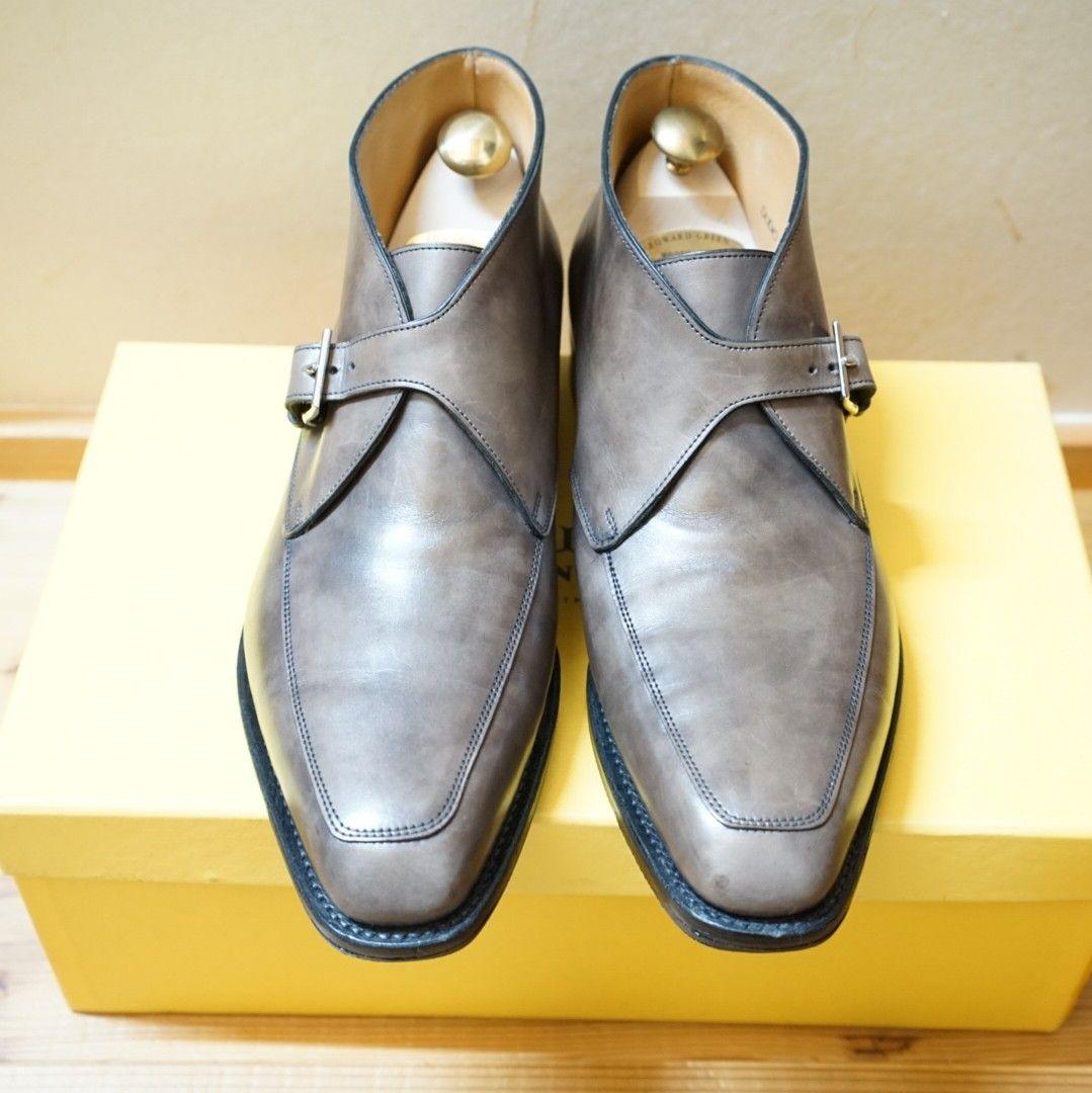 【希少 美品】ジョンロブ　scotney　UK7E ミュージアムカーフ