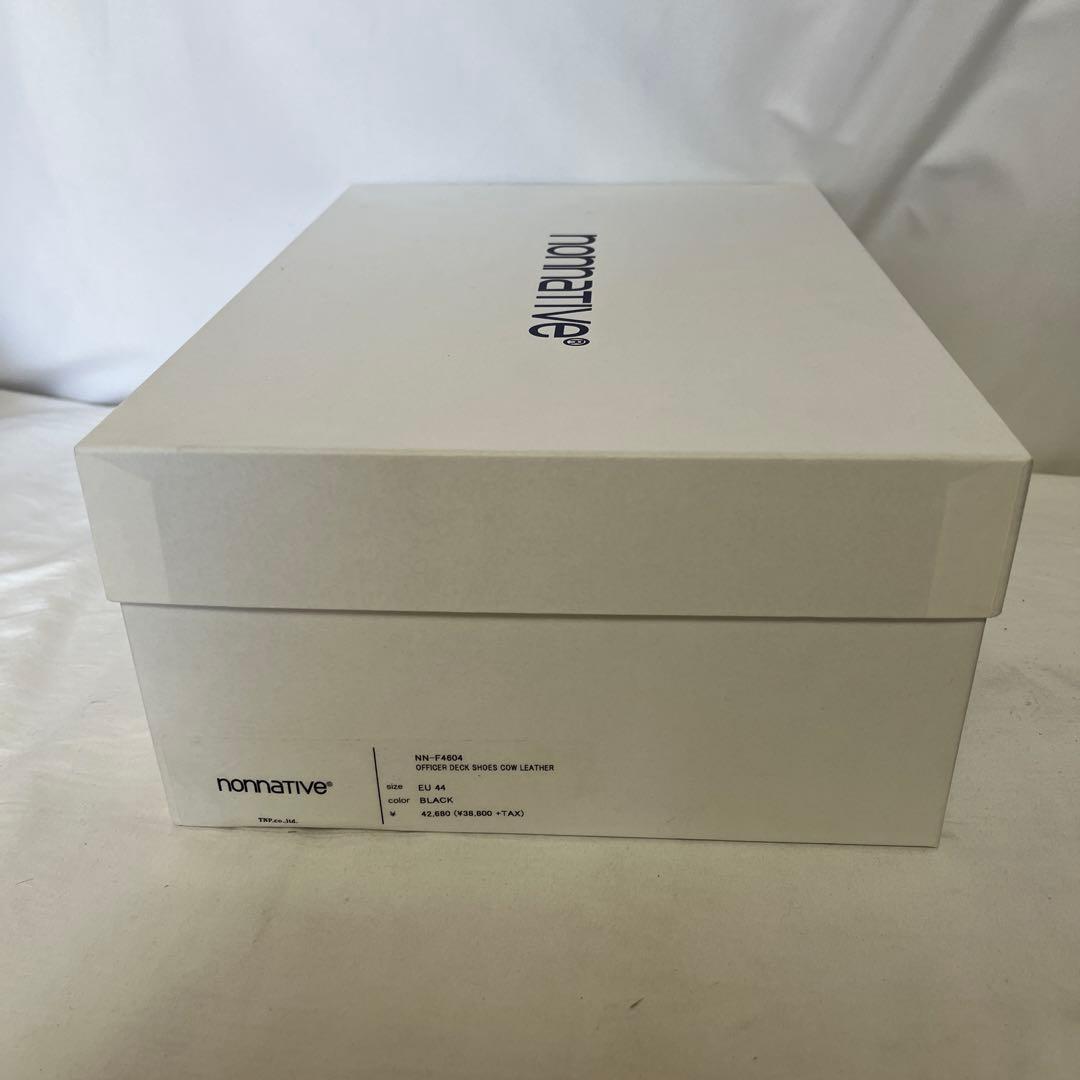 靴 nonnative OFFCER DECK SHOES COW LEATHER