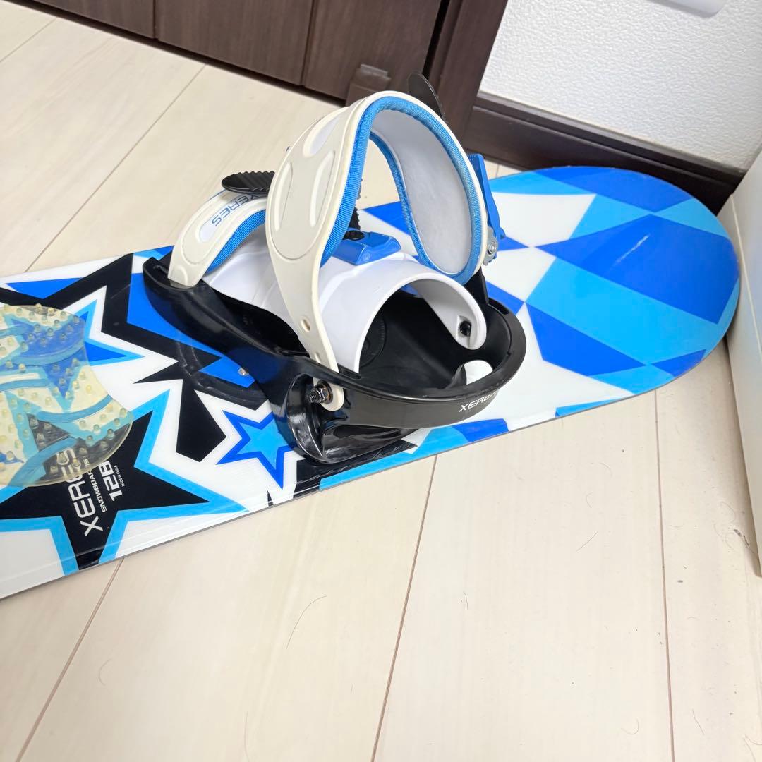 XERES スノーボード 128cm ビンディング付　セット 初心者向け　キッズ
