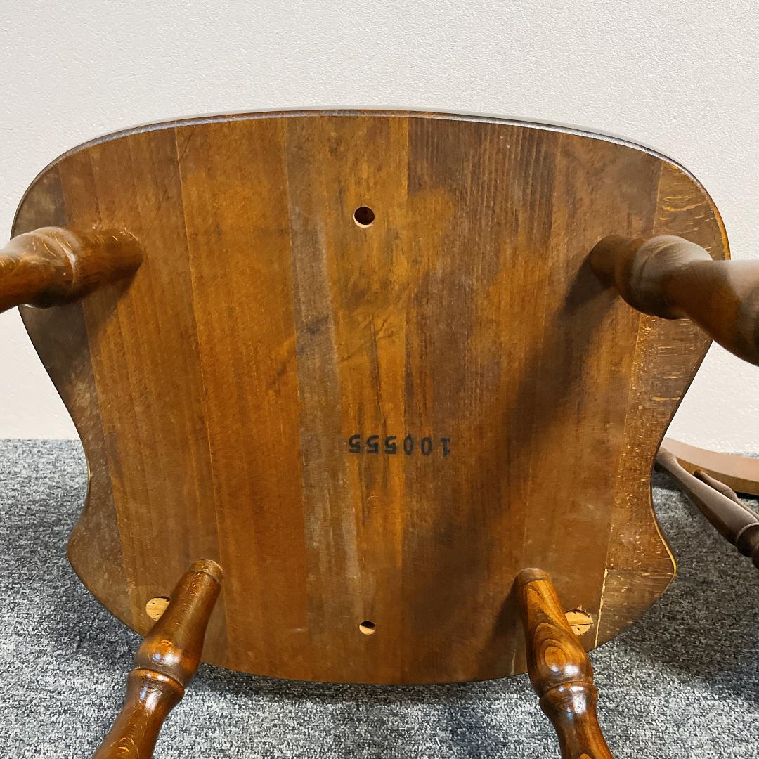 準美品　名作　飛騨産業 キツツキマーク ダイニングチェア 2脚　ウィンザーチェア