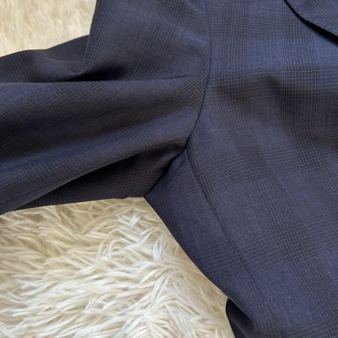 Errico Formicola シルク　モヘヤ　スーツ　ネイビー