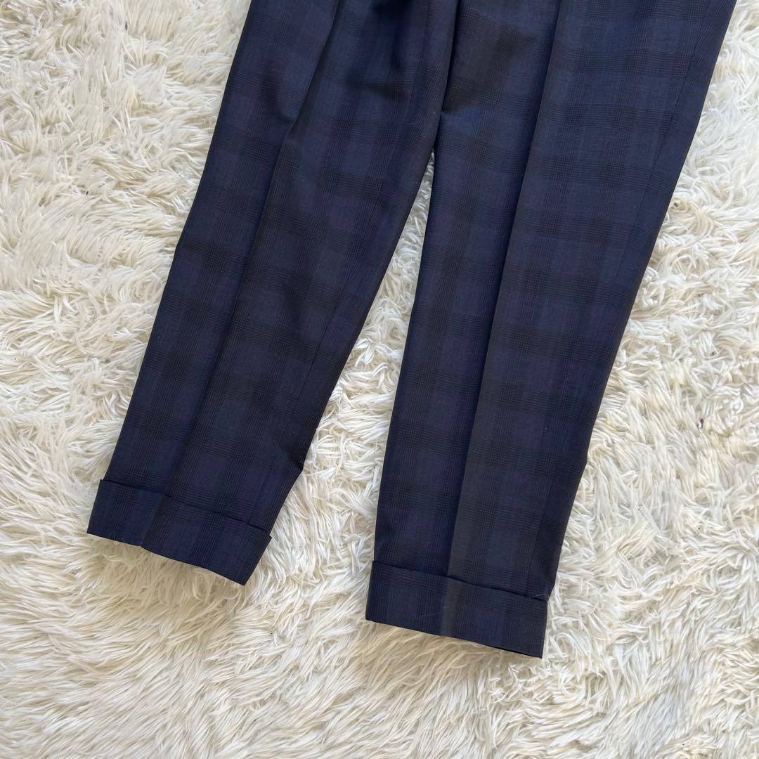 Errico Formicola シルク　モヘヤ　スーツ　ネイビー