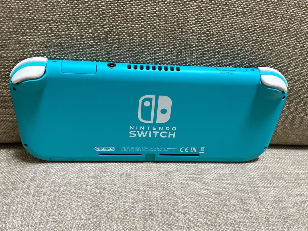 Nintendo Switch Lite ターコイズ 本体 充電器、外箱付き