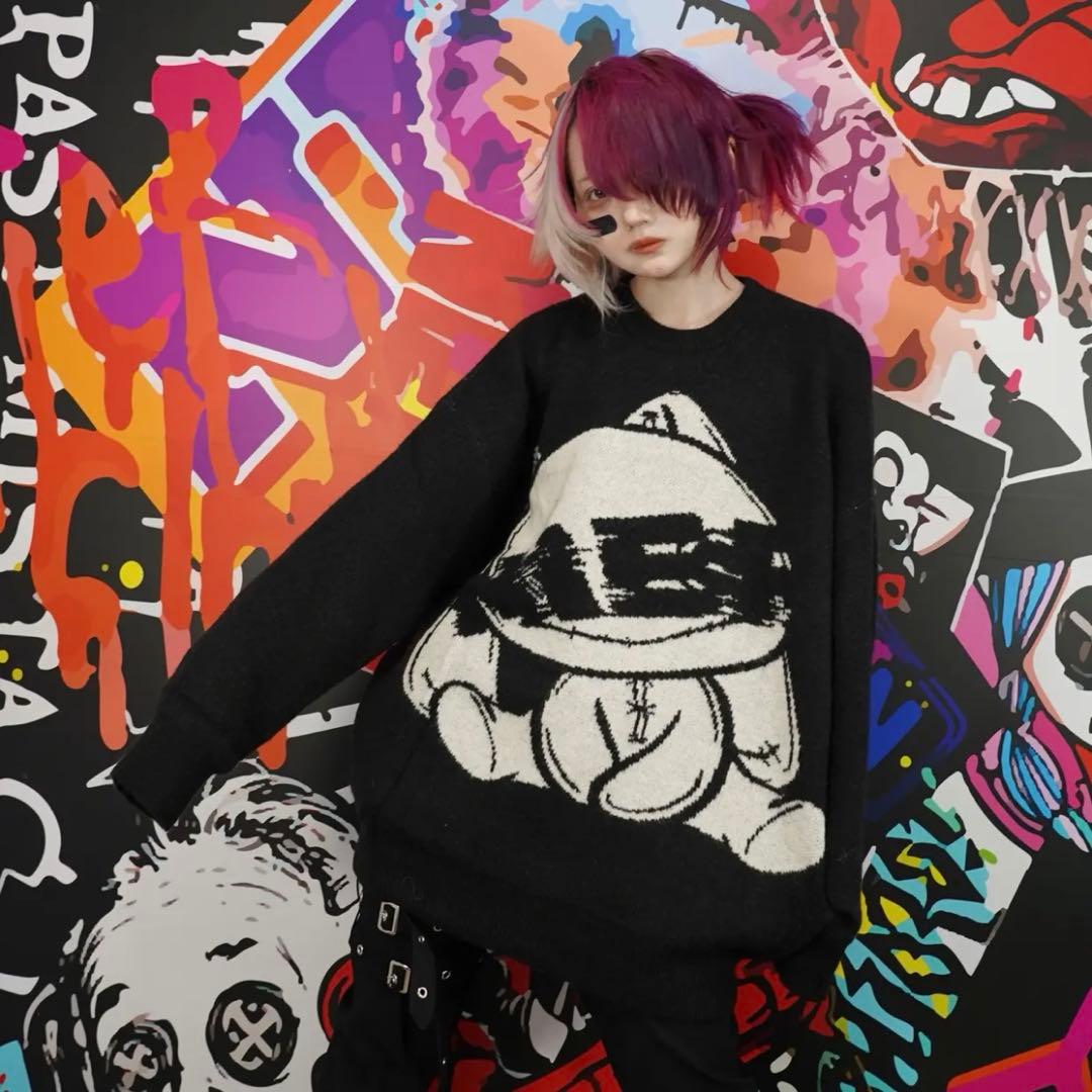 NieR 立体パイル生地UNISEX WIDE CARGO PANTS