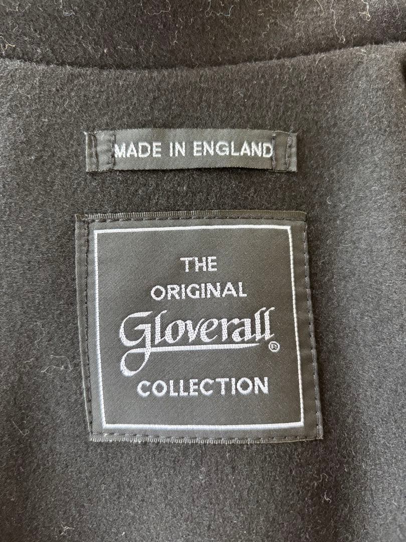 [Gloverall] ダッフルコート 黒 イギリス製