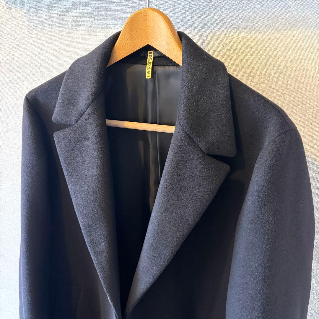 EDIFICE 140sブレンドモッサアルスターコート L完売 美品エディフィス