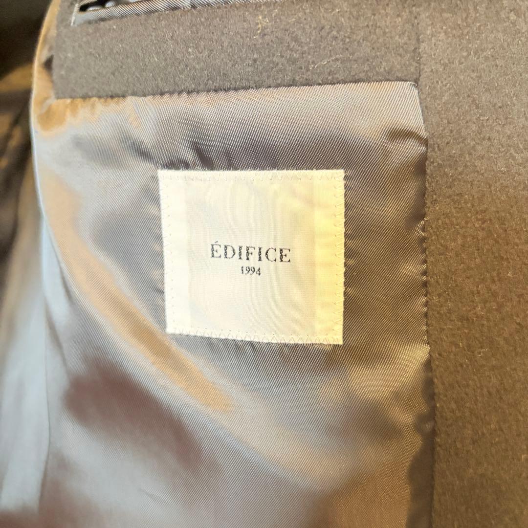 EDIFICE 140sブレンドモッサアルスターコート L完売 美品エディフィス