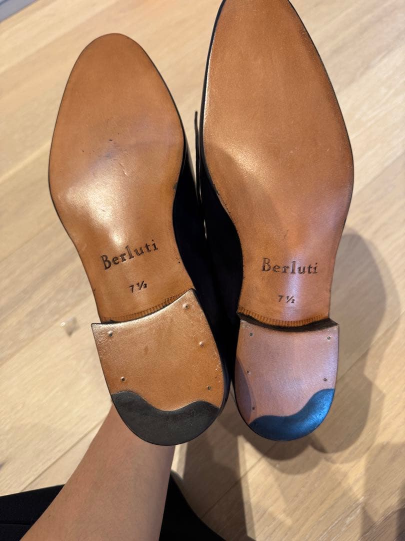 ベルルッティ　新品　7ハーフ
