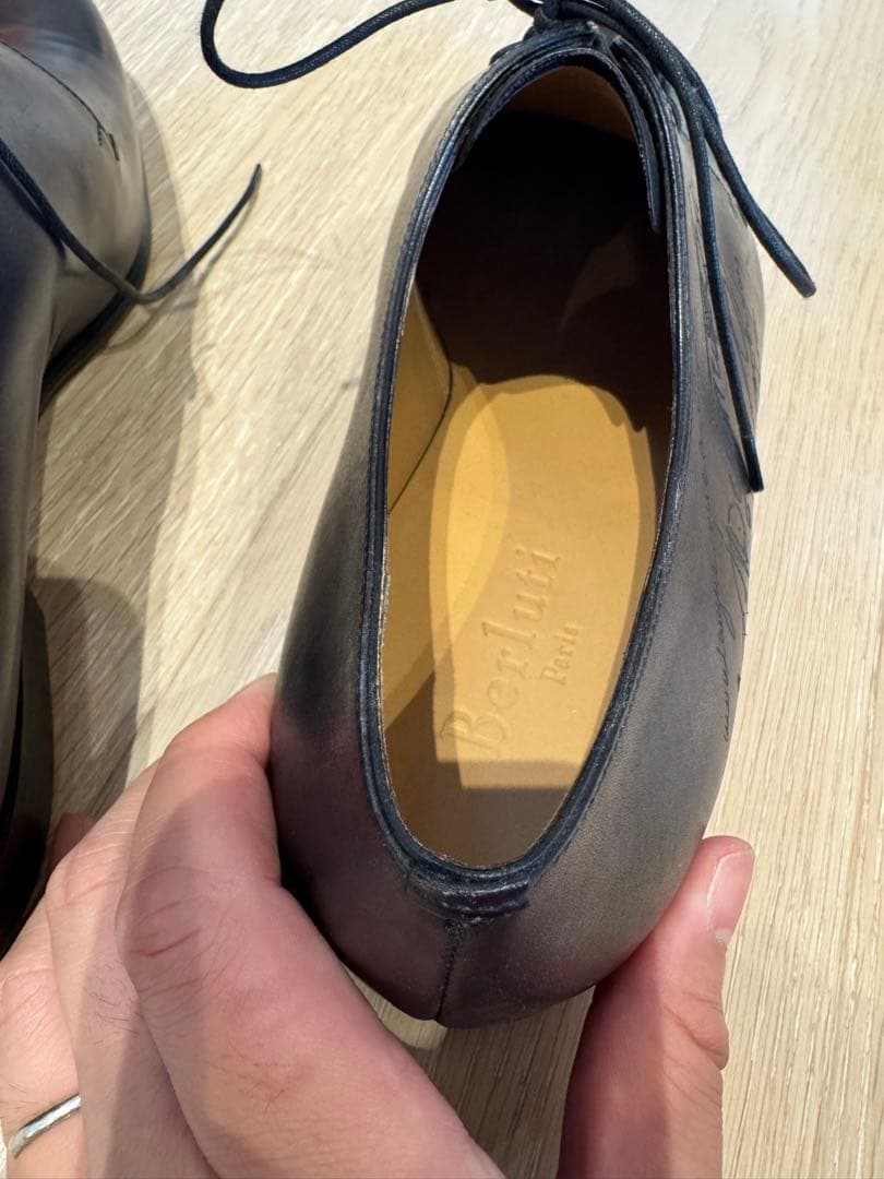 ベルルッティ　新品　7ハーフ