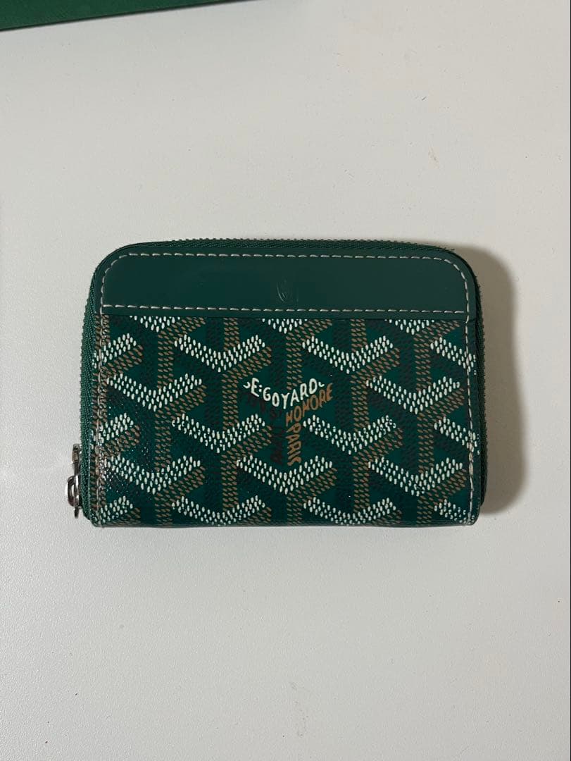 GOYARD ゴヤール マティニョン ケース 緑