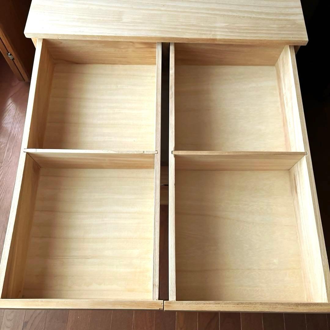 【金欠太郎です】桐 押入れタンス キャスター付き