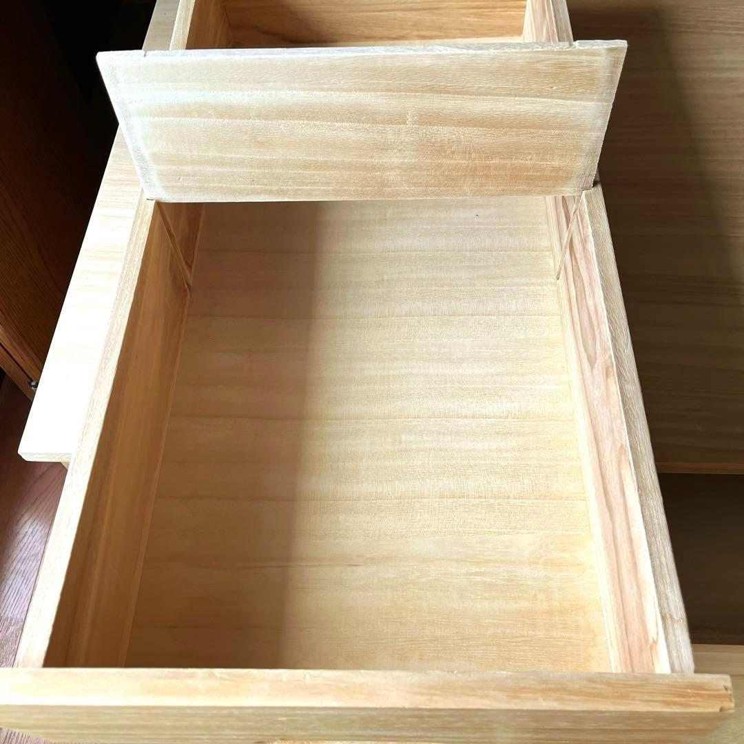 【金欠太郎です】桐 押入れタンス キャスター付き