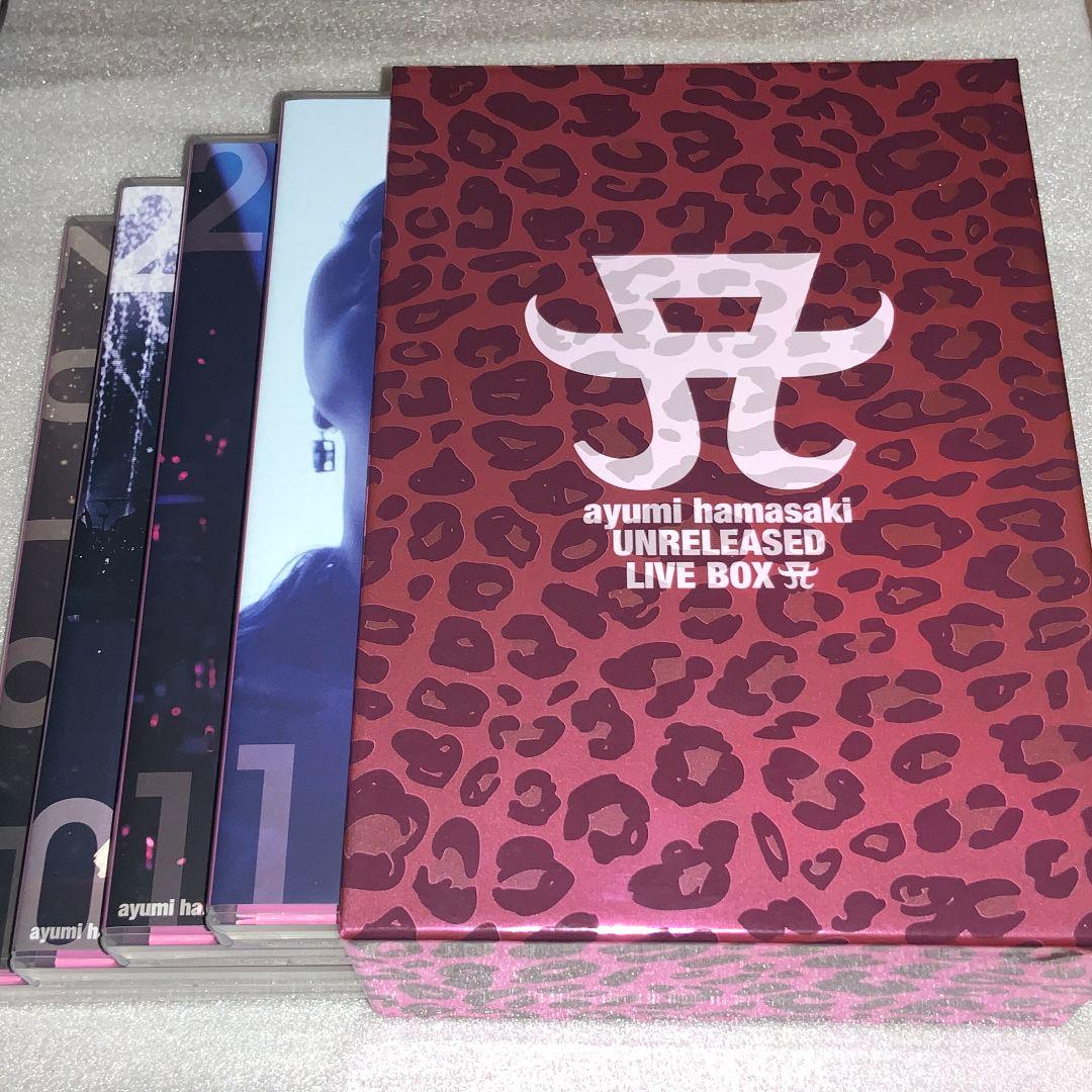 【美品】ayumi hamasaki UNRELEASED LIVE BOX
