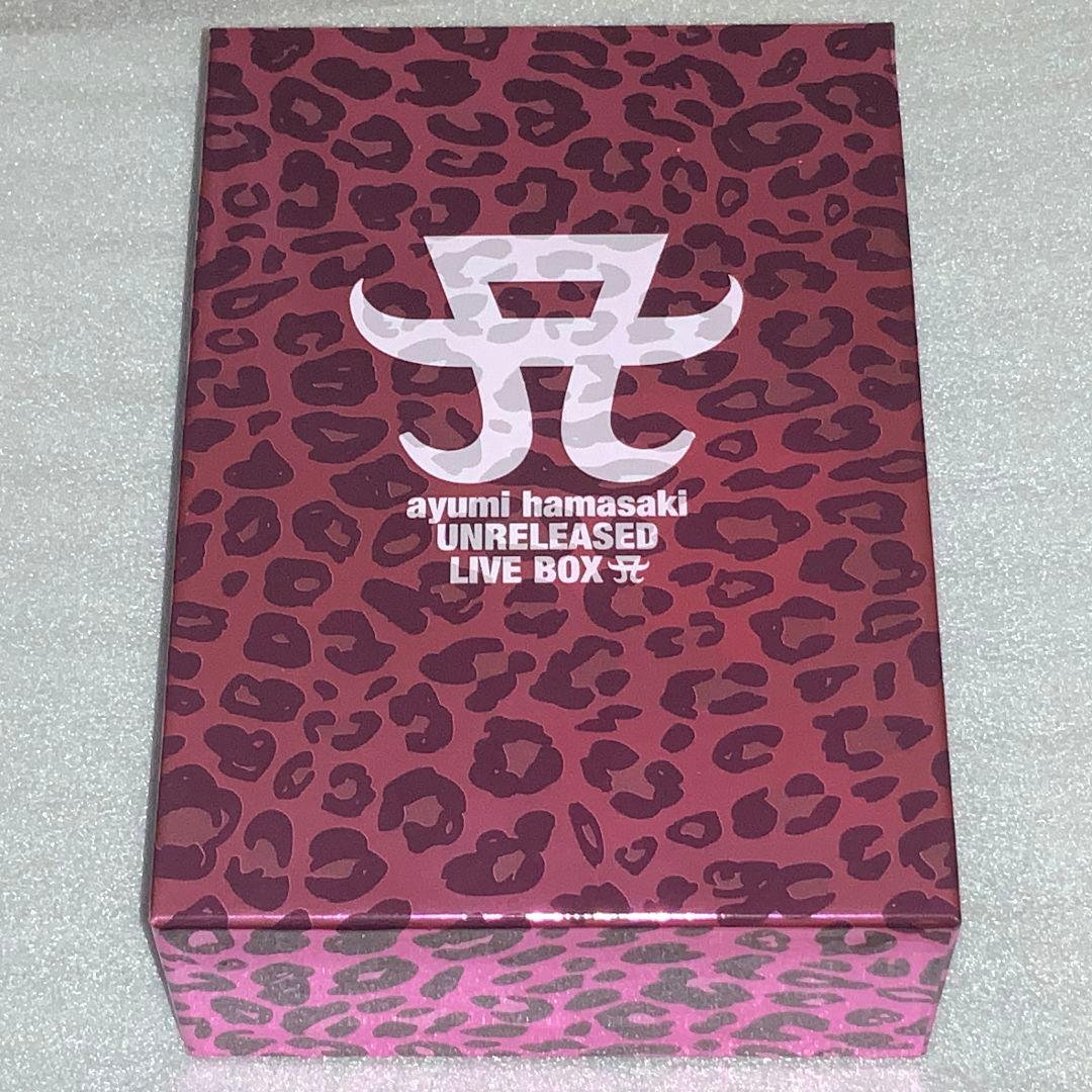 【美品】ayumi hamasaki UNRELEASED LIVE BOX