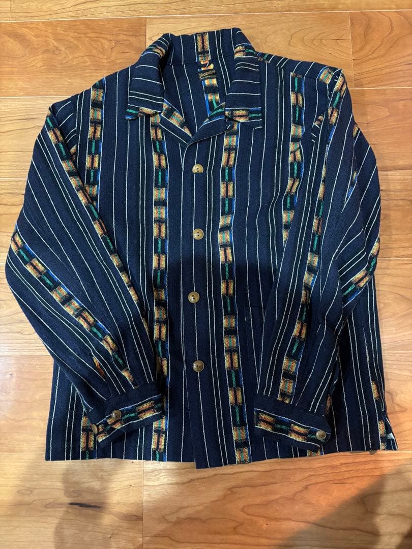 美品 テンダーロイン グアテマラ T-GTM JKT ネイビー ネイティブ M