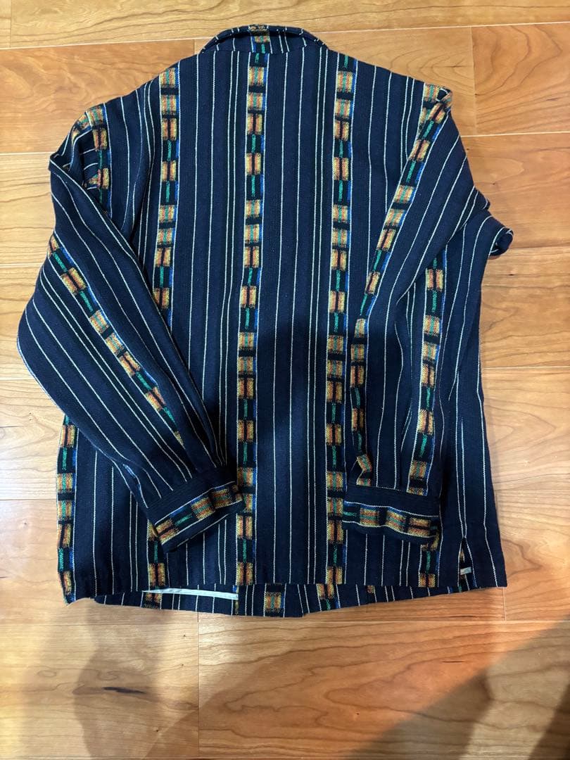 美品 テンダーロイン グアテマラ T-GTM JKT ネイビー ネイティブ M