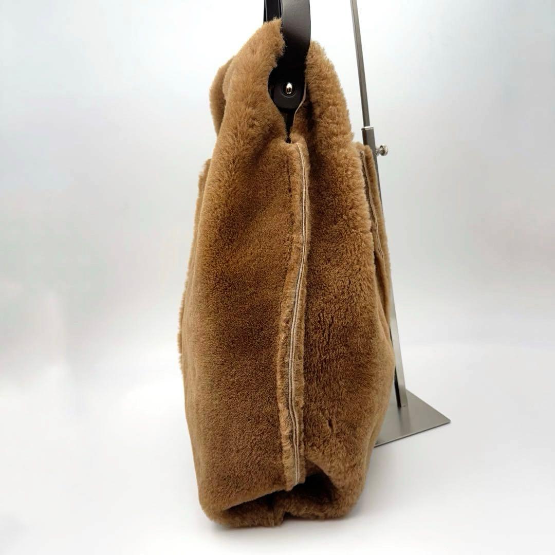 極美品✨アニタビラルディ ムートンバッグ ピカソ イタリア製 ファー ボア 本革