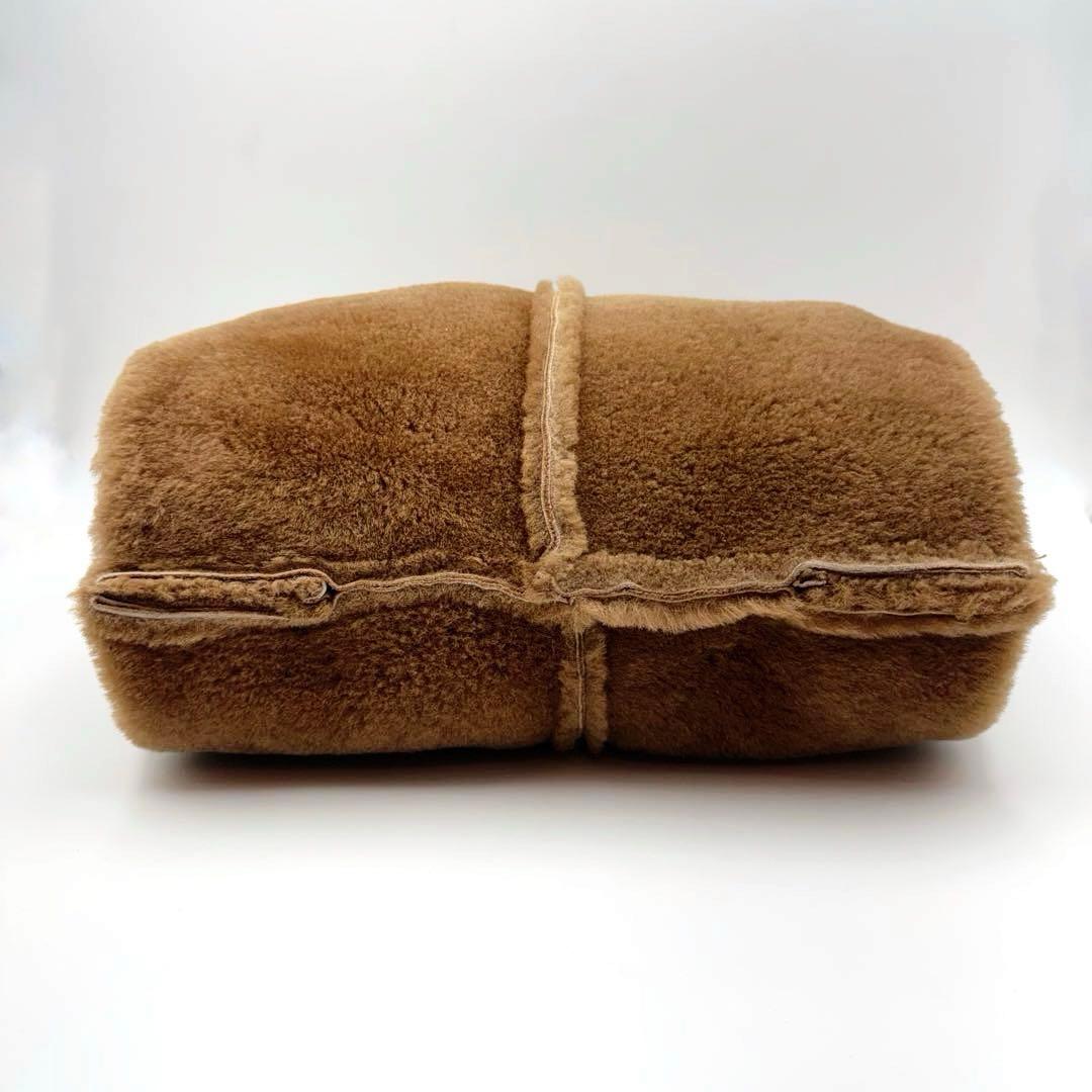 極美品✨アニタビラルディ ムートンバッグ ピカソ イタリア製 ファー ボア 本革