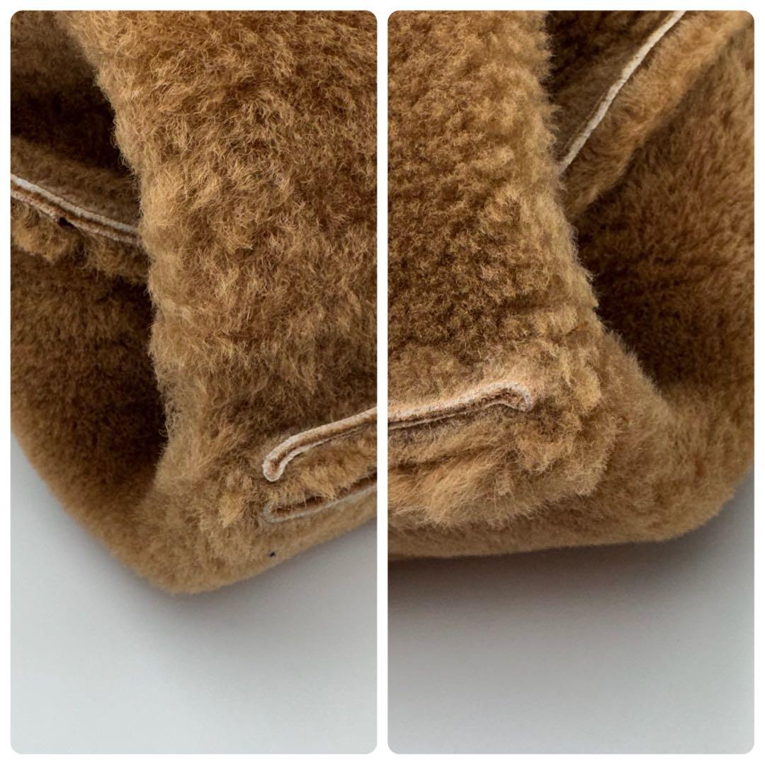 極美品✨アニタビラルディ ムートンバッグ ピカソ イタリア製 ファー ボア 本革