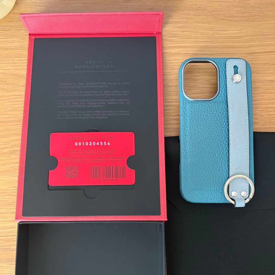 BONAVENTURA iPhoneケース 、ストラップ　iPhone16