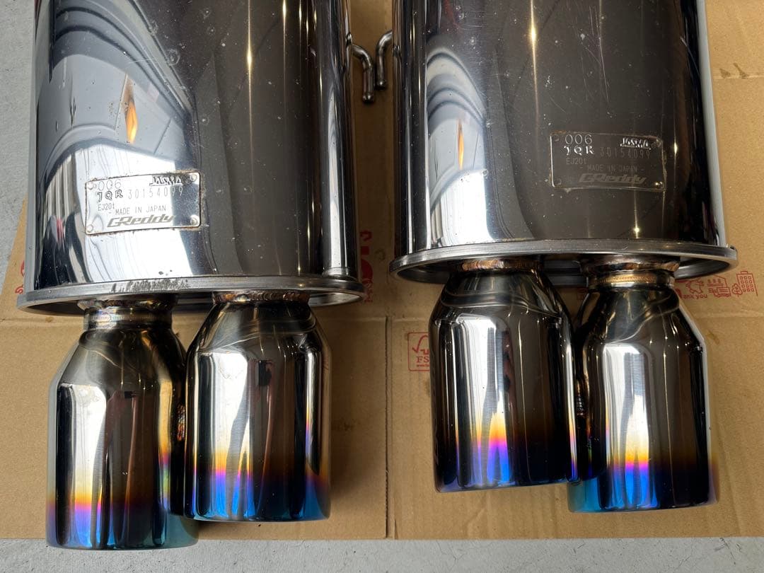 GReddy パワーエクストリームR WRX VAB VAG TRUSTマフラー