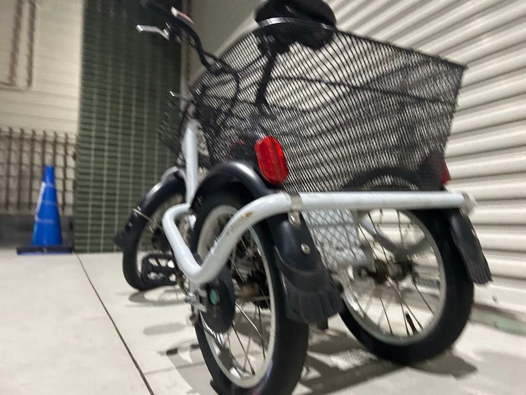 兵庫県神戸市より！ミムゴ三輪電動自転車アシラクpetit修理ベースですが乗れます