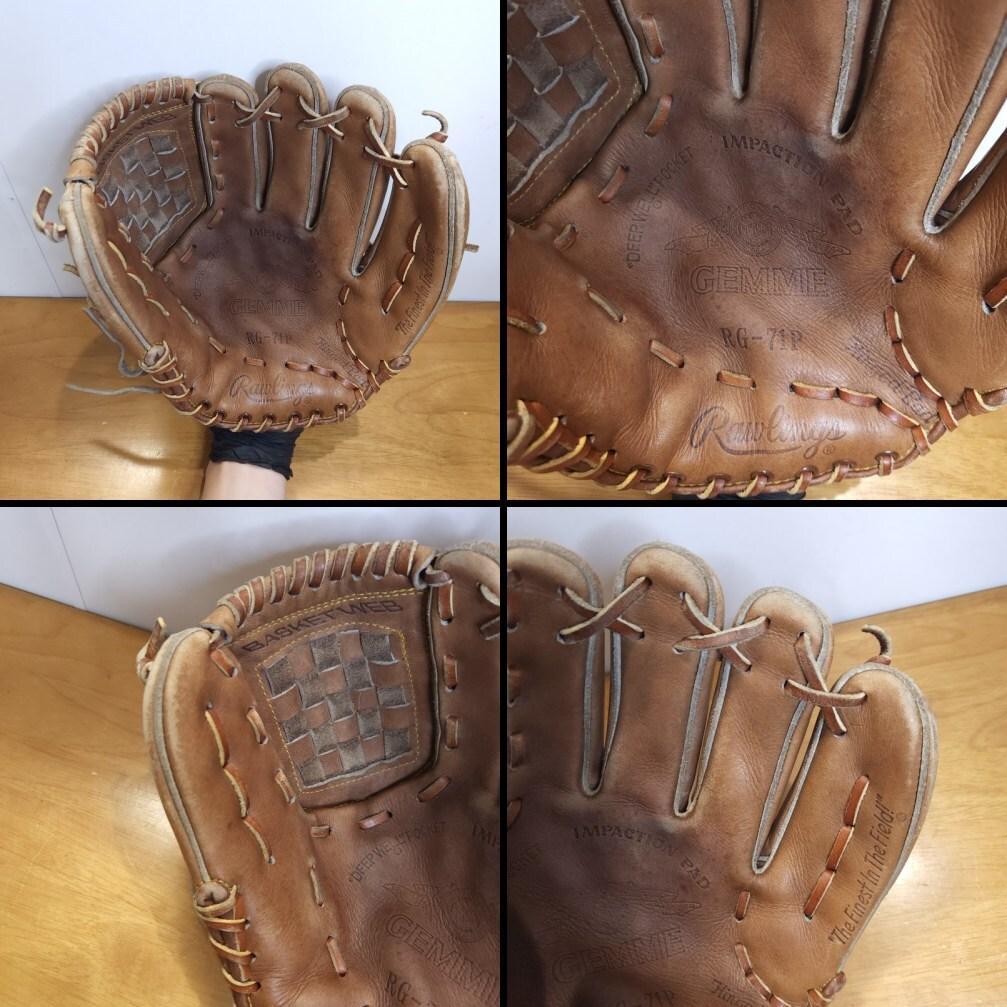 ローリングス ジェミー GEMME アシックス時代 ビンテージ 軟式グローブ