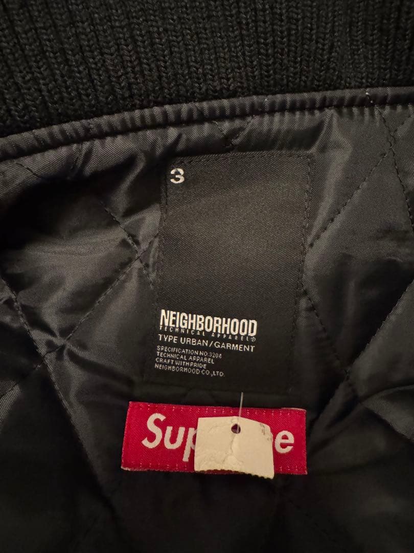 t*n様 超激レアSupreme NEIGHBORHOOD スタジャンL