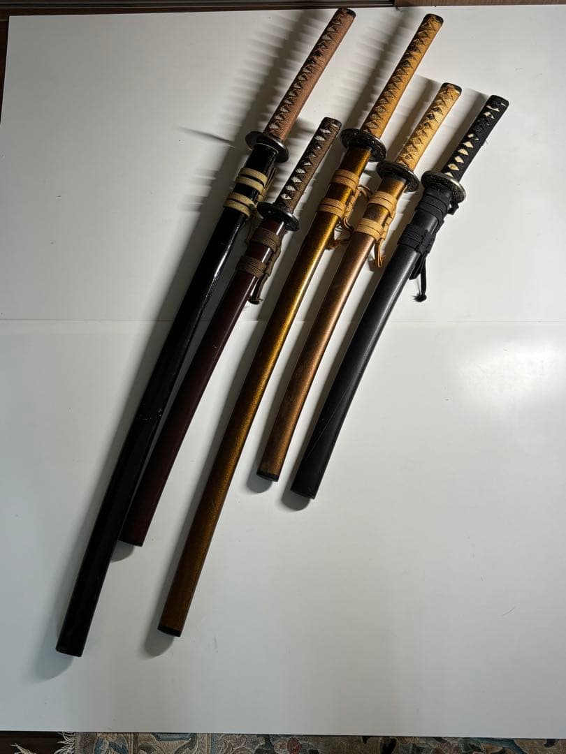 模造刀 まとめ5点セット 脇ざし 脇差し 刀剣 武器 武具 小道具