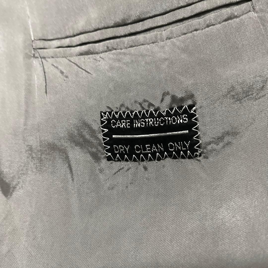 GIORGIO ARMANI セットアップ　スーツ　グレー　ダブル　アルマーニ