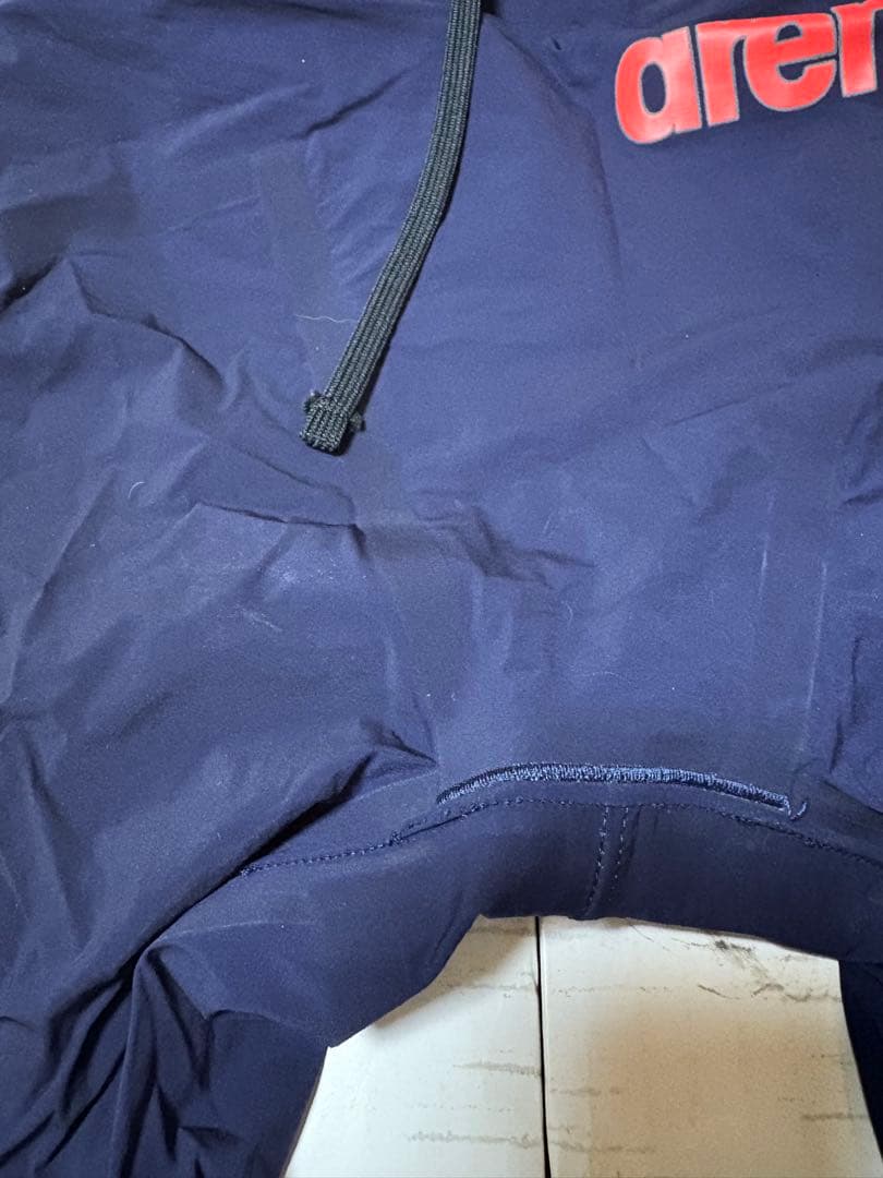 arena FINA認証 ネイビー 競泳水着 M おまけ付き