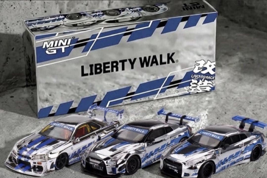 リバティウォーク MINI GT 3台セット