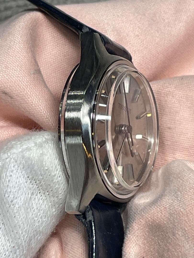 TISSOT ACTUALIS 17石手巻き　正確稼働　純正ベルト・尾錠・箱　美