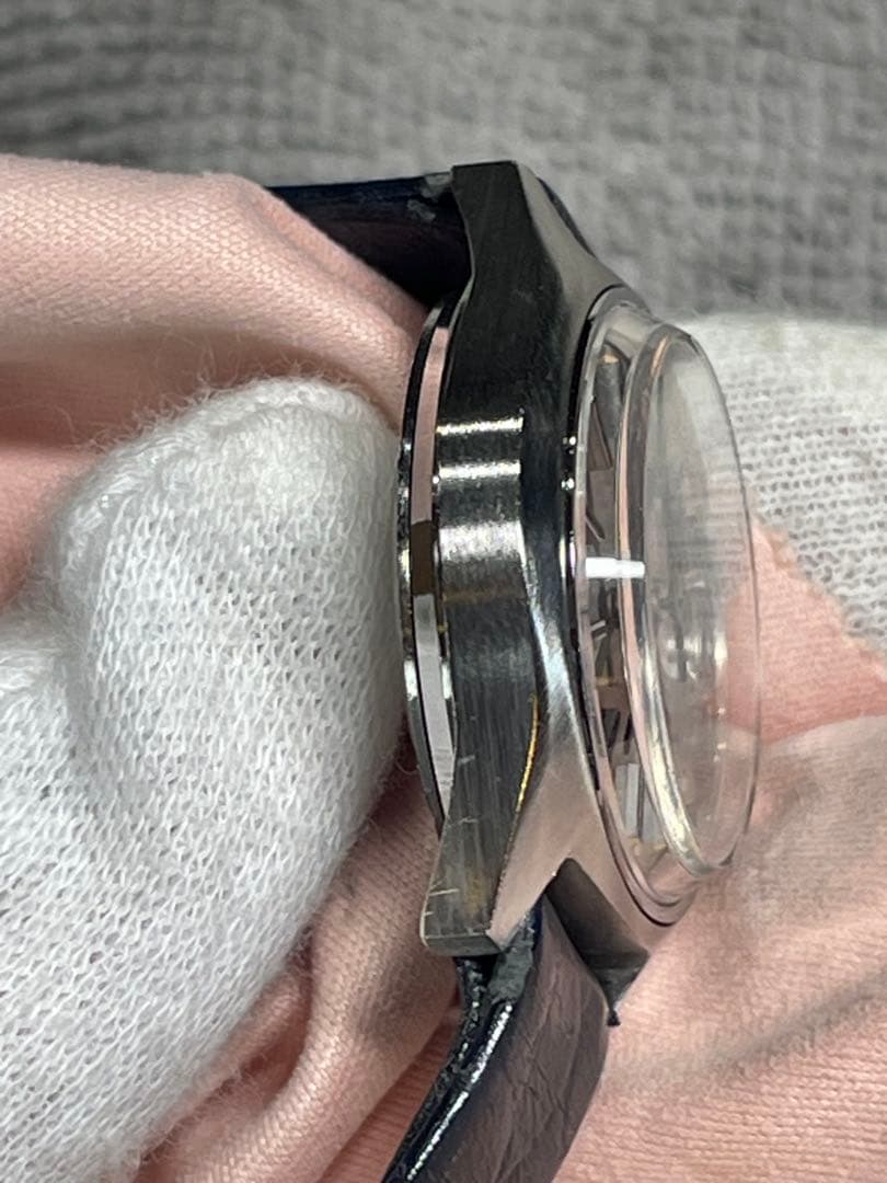 TISSOT ACTUALIS 17石手巻き　正確稼働　純正ベルト・尾錠・箱　美