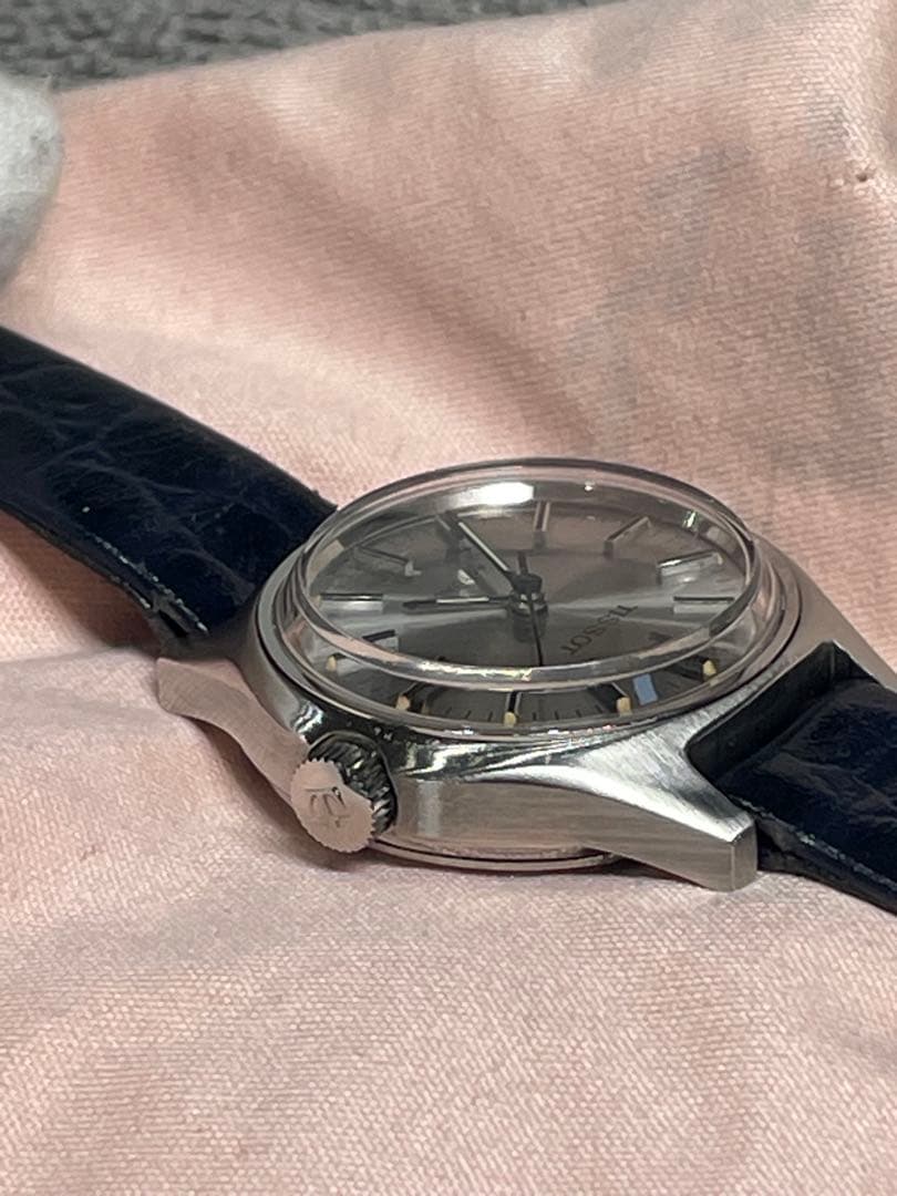 TISSOT ACTUALIS 17石手巻き　正確稼働　純正ベルト・尾錠・箱　美